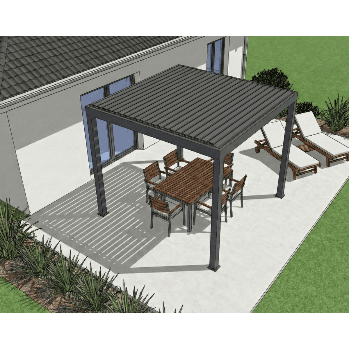 Pergola Lumi 3x3m